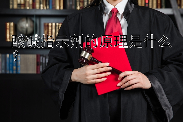 酸碱指示剂的原理是什么？