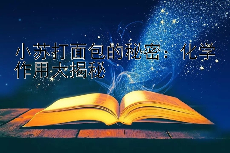 小苏打面包的秘密：化学作用大揭秘