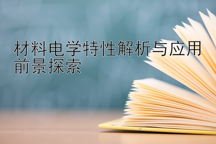 材料电学特性解析与应用前景探索